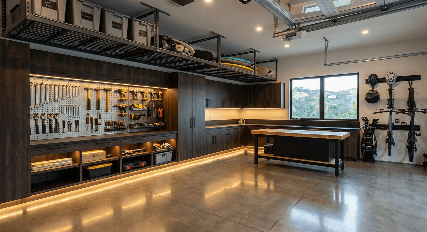 Hollywood Hills — Garage